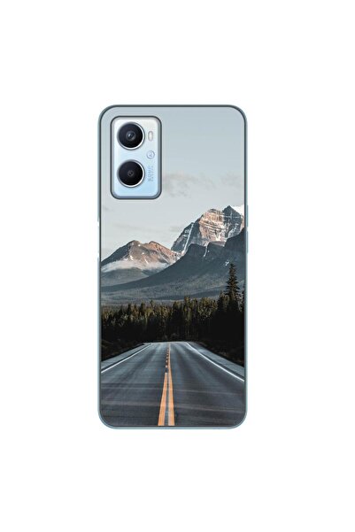 OEM Husa compatibila cu Oppo A96 4G Silicon Gel Tpu Model Mountain Road