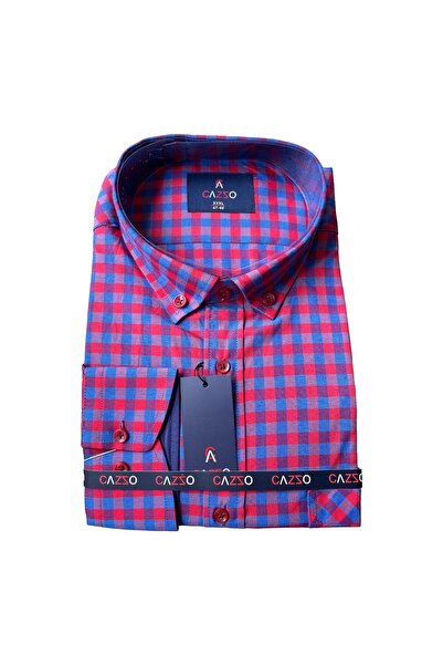 OEM Camasa barbati Cazzo slim fit (cambrat), maneca lunga