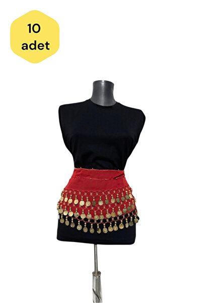PAPATAY 3809 Women's Şakira Belt - Tasseled Beaded Oriental Belt - Dancer's B...