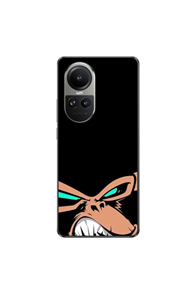 OEM Case compatible with Oppo Reno10 5G Silicone Gel Tpu Angry Monkey Pattern
