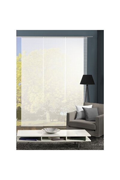 OEM Re-Bloom – Σετ 3 ημιδιαφανών κουρτινών, 60x245 εκ. το καθένα, 100% Πολυεσ...