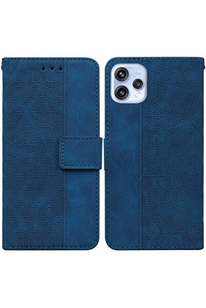 sscase Geometry Θήκη Πορτοφόλι Blue (Oppo Reno15 5G)