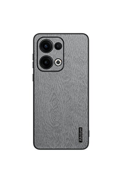 sscase Wood Σκληρή Θήκη Grey (Oppo Reno13 5G)