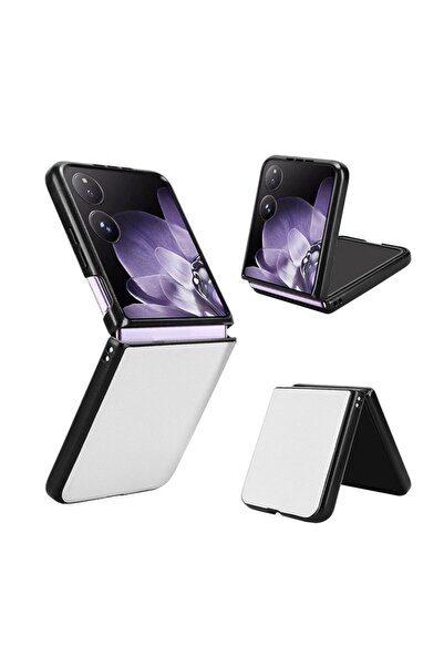 sscase Carbon Fiber Σκληρή Θήκη White (Xiaomi Mix Flip 5G)