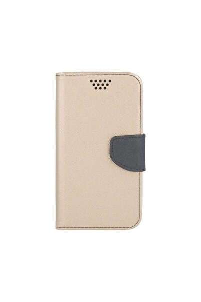 sscase Θήκη για Smartphones 4.5 Inches Gold Black (Universal Book Cover)