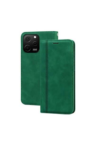 sscase Stitching Magnetic Θήκη Βιβλίο Green (Huawei Nova Y61)