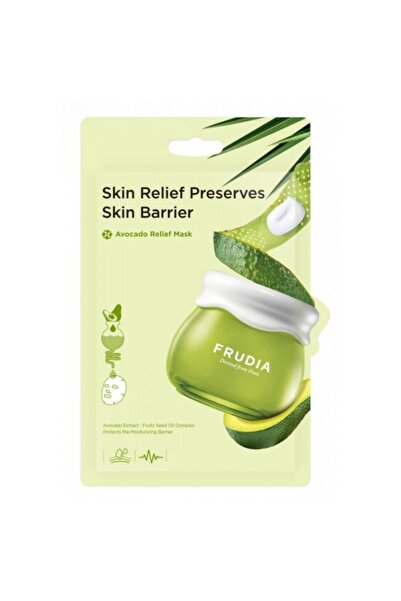 FRUDIA Mască tip șervețel cu avocado pentru ameliorarea stresului 20 ml