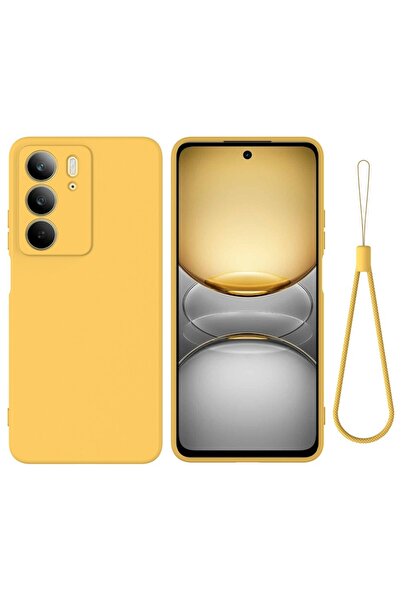 sscase Solid Color Θήκη Σιλικόνης Yellow (Realme C75 4G)
