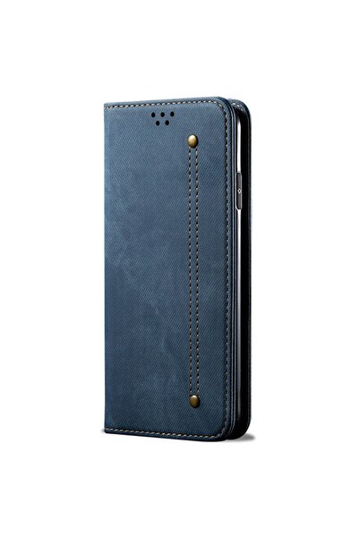sscase Denim Texture Θήκη Βιβλίο Blue (Motorola Edge 60 5G / Edge 60 Fusion 5G)