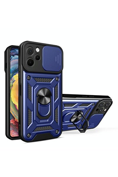 sscase Sliding Camshield Σκληρή Θήκη με Δαχτυλίδι Blue (Huawei Nova Y61)