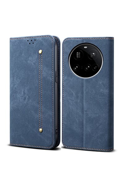 sscase Denim Texture Θήκη Βιβλίο Blue (Xiaomi 15 Ultra 5G)