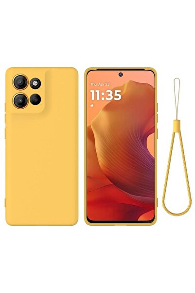 sscase Solid Color Θήκη Σιλικόνης Yellow (Motorola Moto G15 4G / G17 Power 4G)