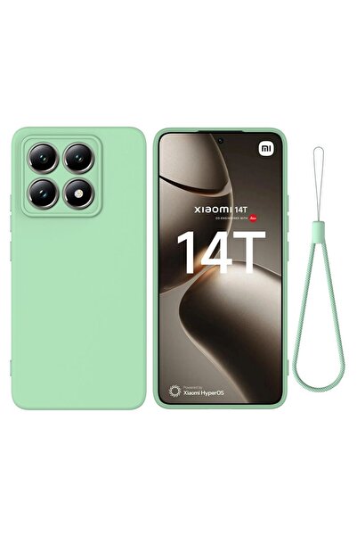 sscase Solid Color Θήκη Σιλικόνης Green (Xiaomi 14T 5G)