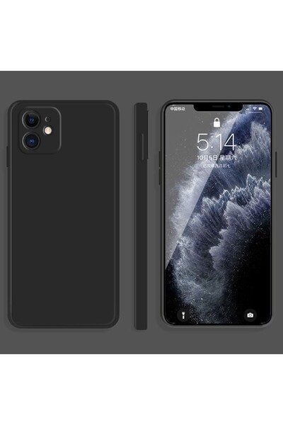 sscase Smooth Θήκη Σιλικόνης Black (Apple iPhone 11)