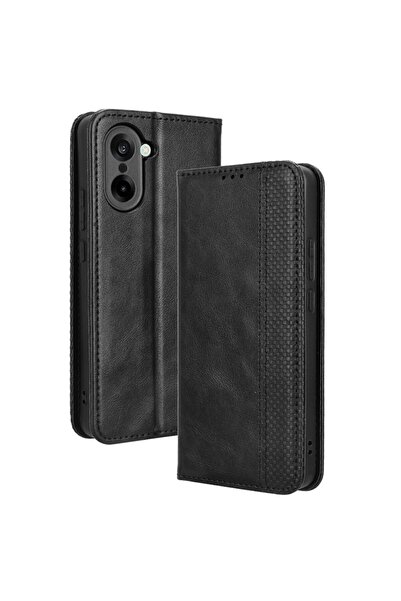 sscase Retro Θήκη Βιβλίο Black (OnePlus Nord CE 5 5G)