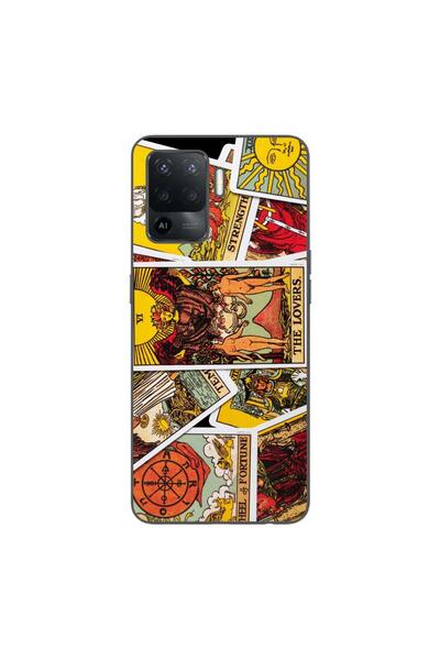 OEM Husa compatibila cu Oppo Reno5 Lite Silicon Gel Tpu Model Carti Tarot
