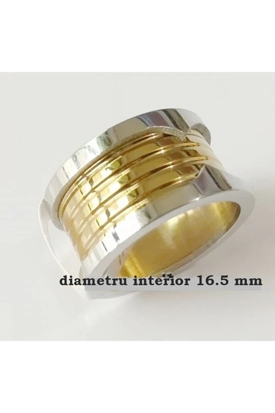 Mihasem Plated INOX ring model BVLG size 6