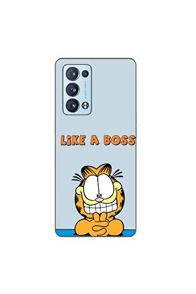 OEM Husa compatibila cu Oppo Reno6 Pro 5G Silicon Gel Tpu Model Garfield Like...