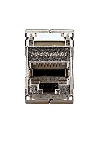 SCHRACK HSEMRJ6GWS Shielded RJ45 Module, Cat.6