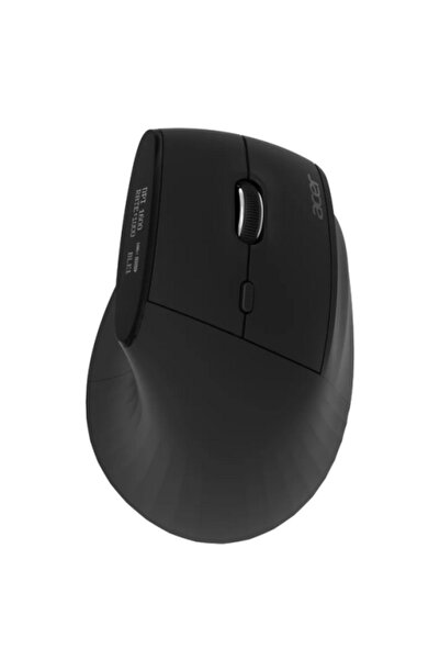 ACER Mouse Vertical Smart Fit, RGB, Wireless 2.4Ghz, Bluetooth (Negru)