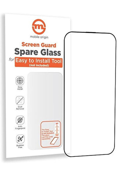 Mobile Origin Σκληρυμένο Γυαλί Μαύρο (iPhone 15)