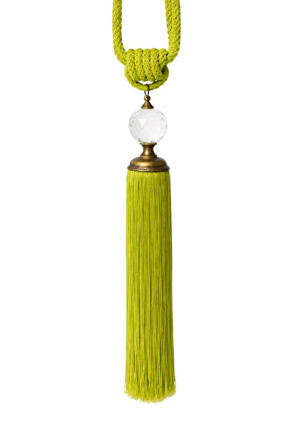 Sophia BORA BORA decorative curtain rod, for lateral curtain attachment, silv...