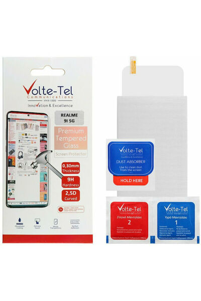 Other Volte-Tel 2.5D 0.30mm Πλήρης Κόλλα Πλήρης Κάλυψη Σκληρυμένο Γυαλί (Real...