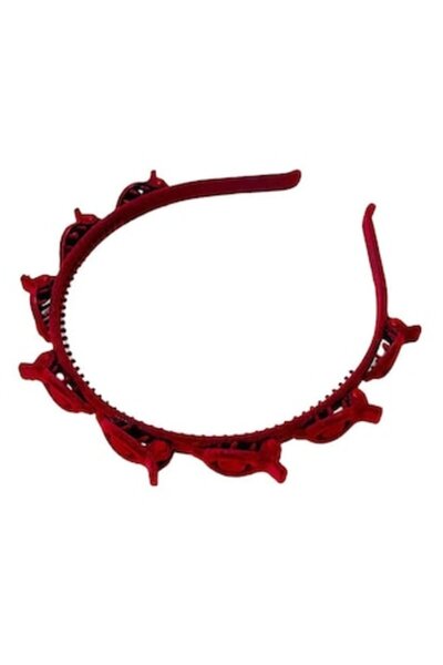 DAMUR Women's Hair Headband, Korean Style Clip, Multi-Layer Textured Hair Acc...