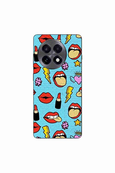 OEM Husa compatibila cu OnePlus 13R Silicon Gel Tpu Model Pop Art Lips