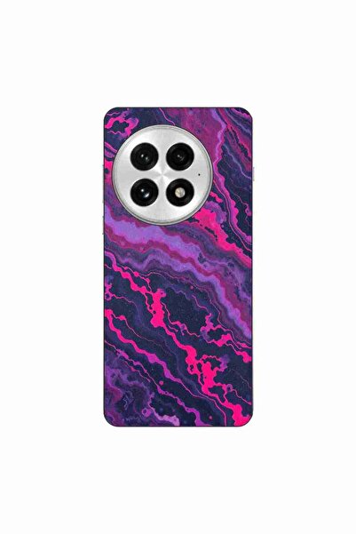 OEM Husa compatibila cu OnePlus 13 Silicon Gel Tpu Model Midnight Rose Marble