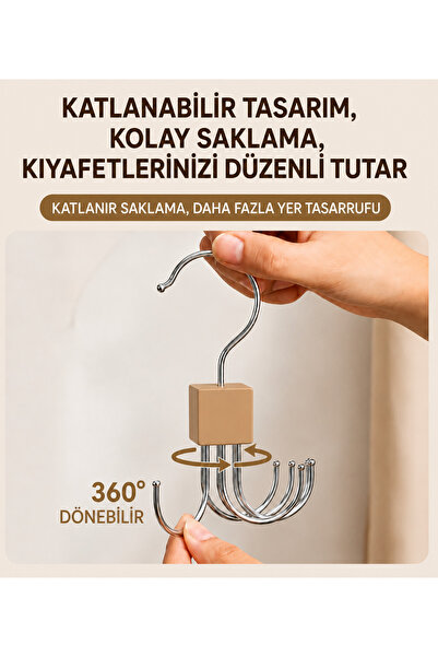 BYFASHION Çok Amaçlı Askı,Organizer, Düzenleyici, Elbise askısı, Çanta askısı...