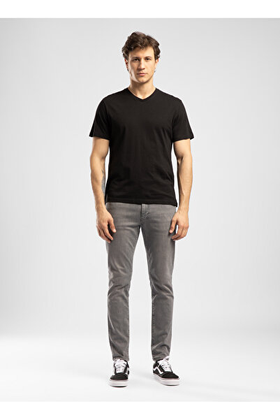 Lee Cooper Gri Erkek Slim Fit Denim Pantolon 262 LCM 121030 JACK FERB GREY TO BR