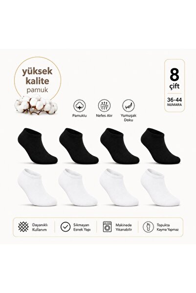 vast çorap 8 Çift Patik Çorap (8 ÇİFT)