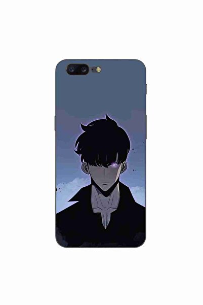 OEM Husa compatibila cu OnePlus 5 Silicon Gel Tpu Model Solo Leveling Sung Ji...