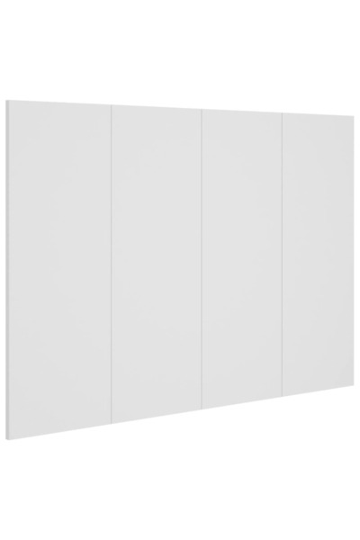 vidaxl Tăblie de pat, alb, 120x1,5x80 cm, lemn prelucrat
