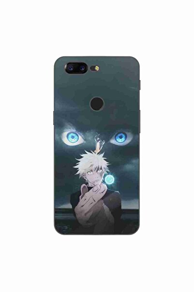 OEM Husa compatibila cu OnePlus 5T Silicon Gel Tpu Model Jujutsu Kaisen Six Eyes