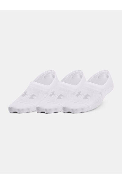Under Armour Șosete UA Breathe Lite Ultra Low 3p-WHT