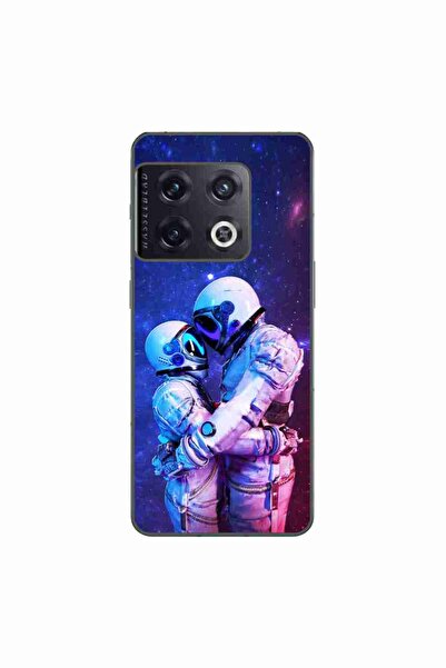 OEM Husa compatibila cu OnePlus 10 Pro Silicon Gel Tpu Model Astronauts Couple