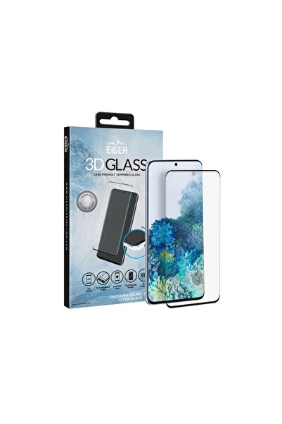 EIGER Folie Samsung Galaxy S20 Sticla 3D compatibilă cu husa, transparentă, n...