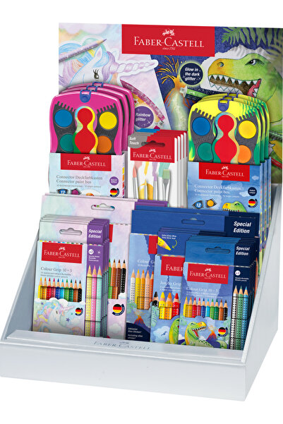 Faber Castell UNICORNS AND DINOSAURS 2024 DISPLAY CONCEPT FABER-CASTELL