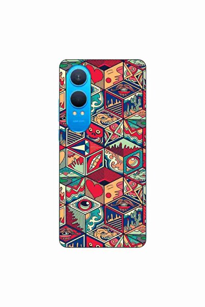 OEM Θήκη συμβατή με OnePlus Nord CE4 Lite Σιλικόνης Gel TPU με Γεωμετρικό Σχέ...
