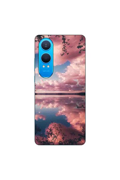 OEM Husa compatibila cu OnePlus Nord CE4 Lite Silicon Gel Tpu Model Pink Clouds
