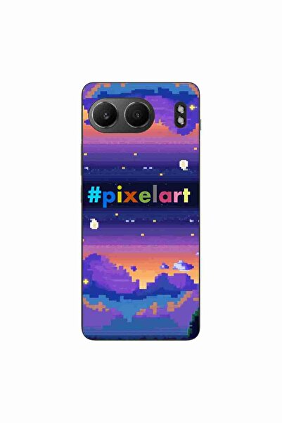 OEM Θήκη συμβατή με OnePlus Nord 4 από σιλικόνη gel TPU με σχέδιο Pixel Art Τ...