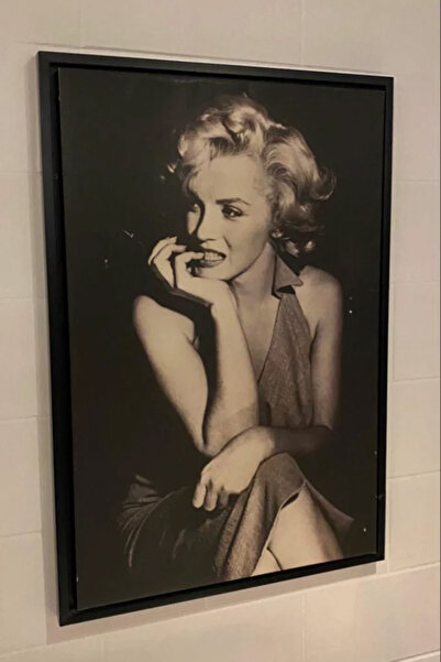 Taranist Poster - Marilyn Monroe Vintage Frame - Hollywood Aesthetic Kalın Ku...