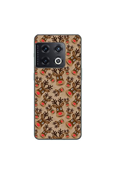 OEM Husa compatibila cu OnePlus 10 Pro Silicon Gel Tpu Model Craciun Rudolf P...