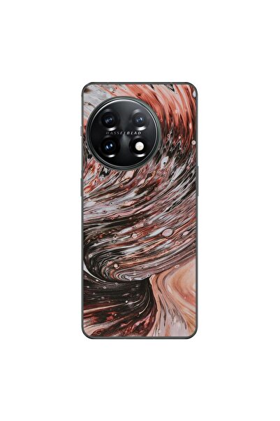 OEM Husa compatibila cu OnePlus 11 Silicon Gel Tpu Model Copper Stream