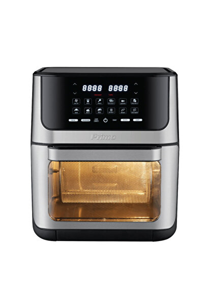 Primo Φουρνάκι & Φριτέζα Αέρος PRAF-40424 Digital 12L 1800W Inox/Μαύρο