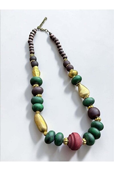 Bozhi Necklace Glass Beads Luminous Style