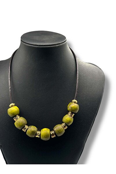 Bozhi Necklace Glass Beads Casual Elegance