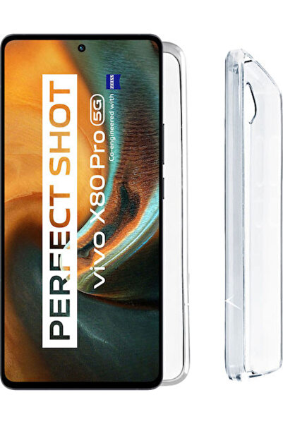 Other Volte-Tel Slimcolor Air Πίσω Κάλυμμα Σιλικόνης Διαφανές (Vivo X80 Pro 5...